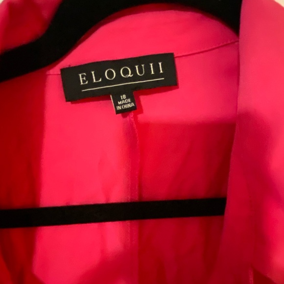 NWT Eloquii Pink Maxi Dress - Picture 8 of 11